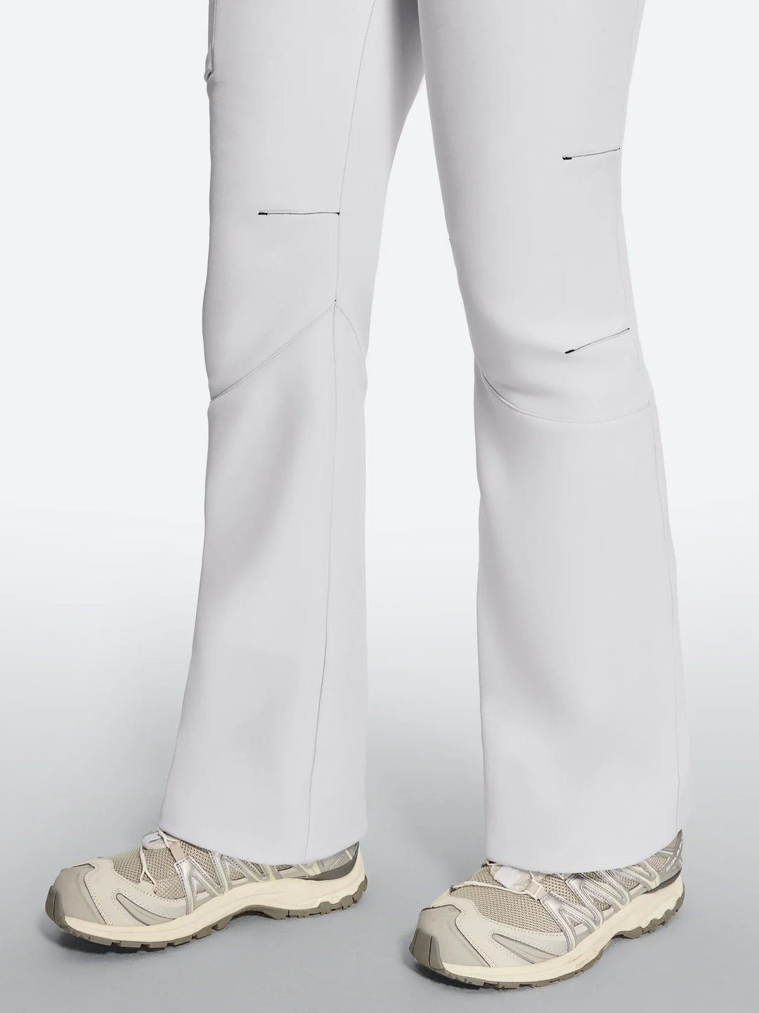 Women's Fleece-Lined Waterproof Flared Ski Pants
