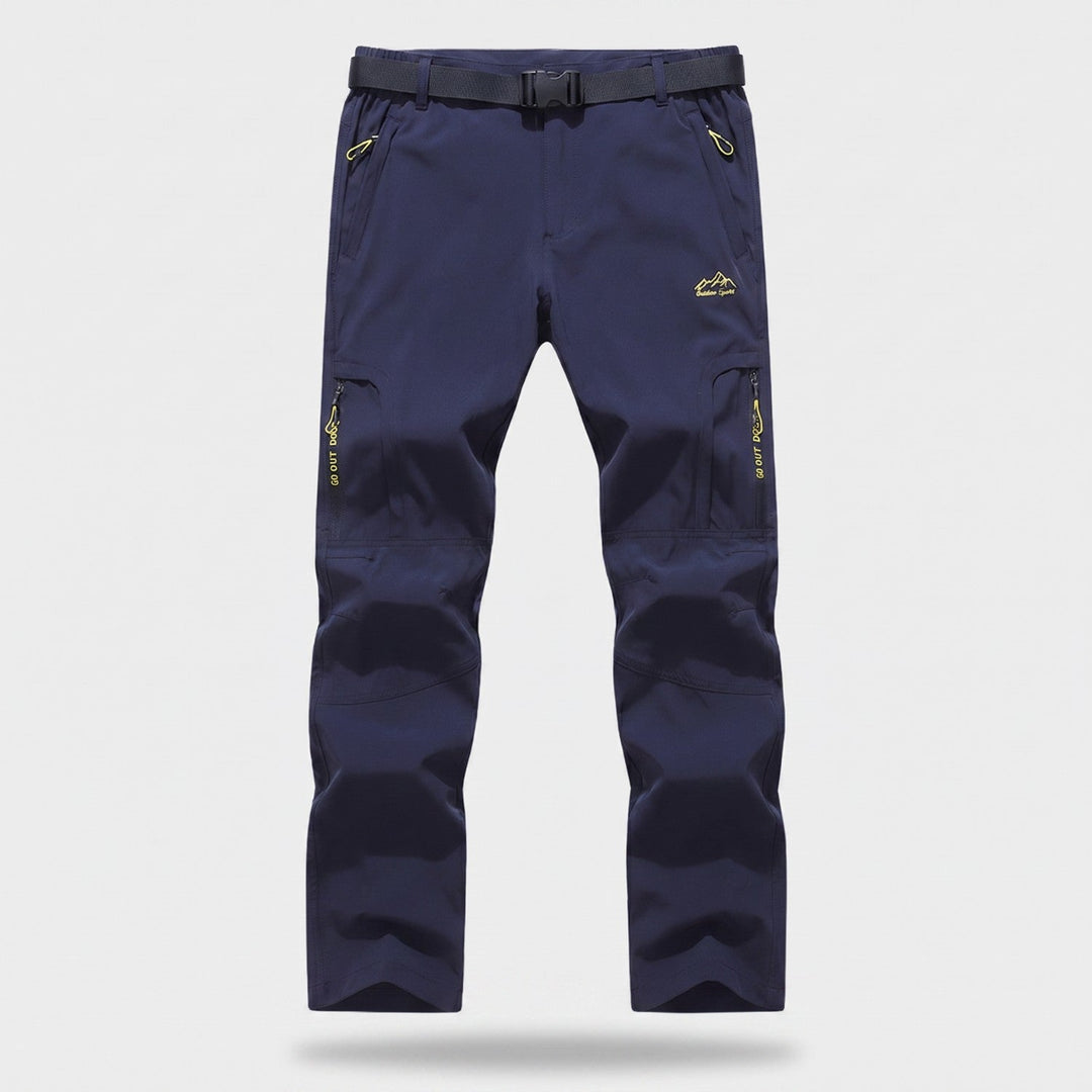 Pantaloni da trekking da uomo leggeri, ad asciugatura rapida ed elasticizzati