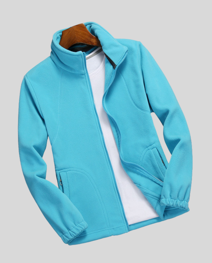 Veste Polaire Femme – Col Montant Zippé