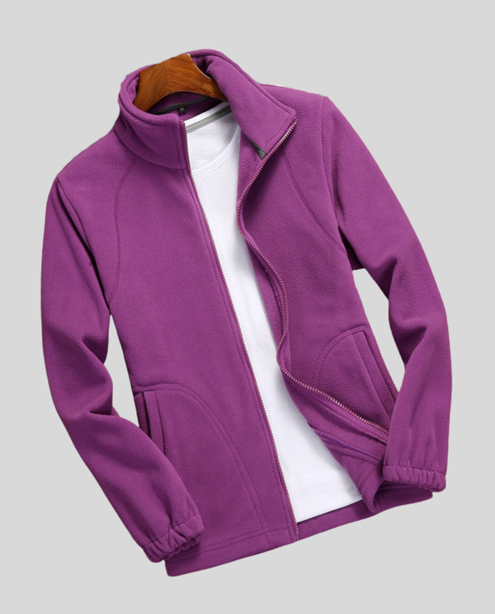 Veste Polaire Femme – Col Montant Zippé