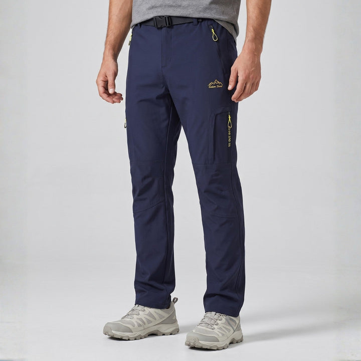 Pantaloni da trekking da uomo leggeri, ad asciugatura rapida ed elasticizzati