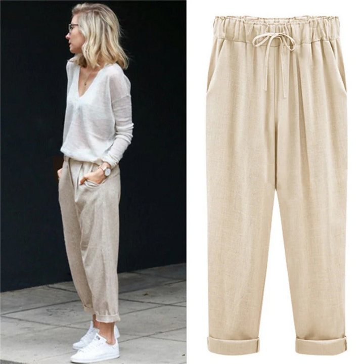 Toni | Pantalon à Cordon Décontracté L'été Pour Femme