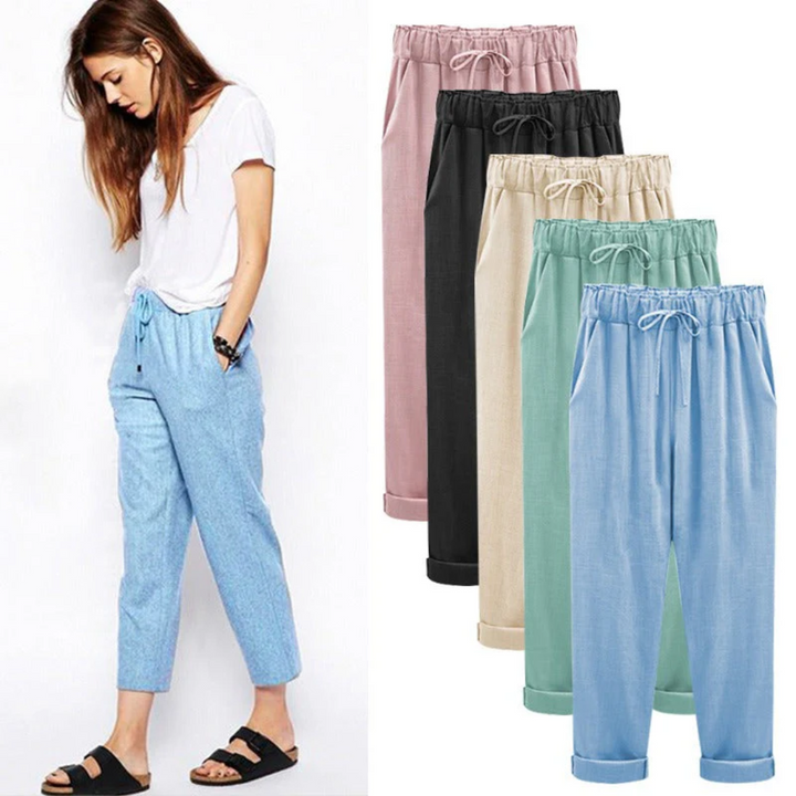 Toni | Pantalon à Cordon Décontracté L'été Pour Femme