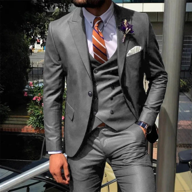 Costume 3 Pièces Sur Mesure Invité De Mariage Pour Homme | Classique