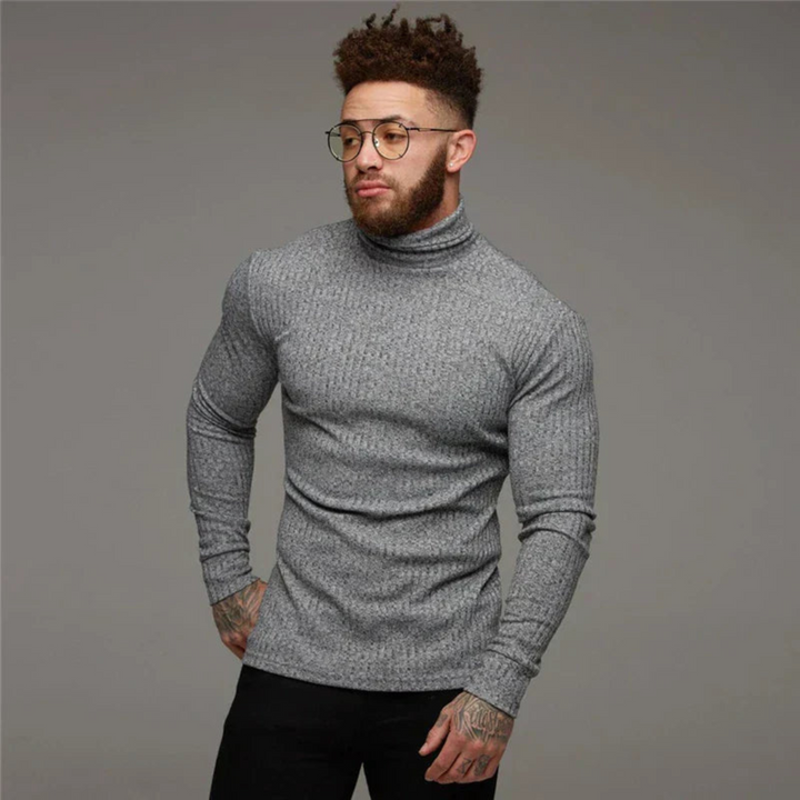 Kamil | Pull à Col Roulé Pour Homme