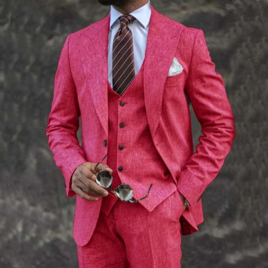 Costume 3 Pièces Invité À Un Mariage Moderne Pour Homme | Sur Mesure