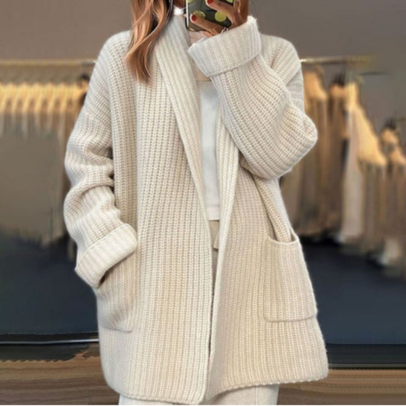Alaya | Cardigan Longue Pour Femmes | Chaud | Hiver