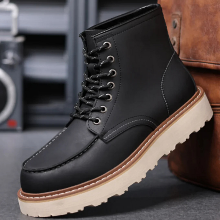 Hommes Bottes D'hiver Vintage À Lacets | Cheville