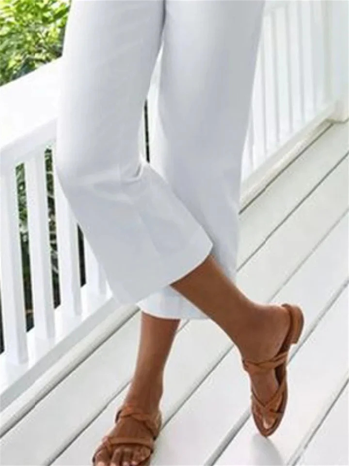 Kyrie | Pantalon Coton Et Lin Pour Femmes