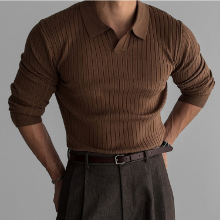 Haziel | Pull À Col Chaude Pour Hommes | Polo