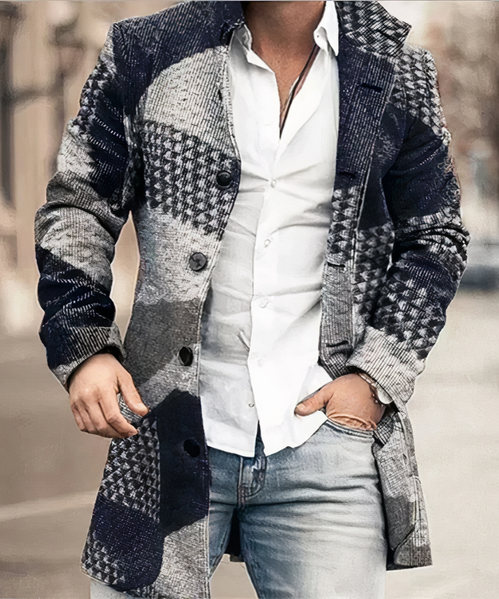 Luke | Trench-coat Chaud Pour Hommes
