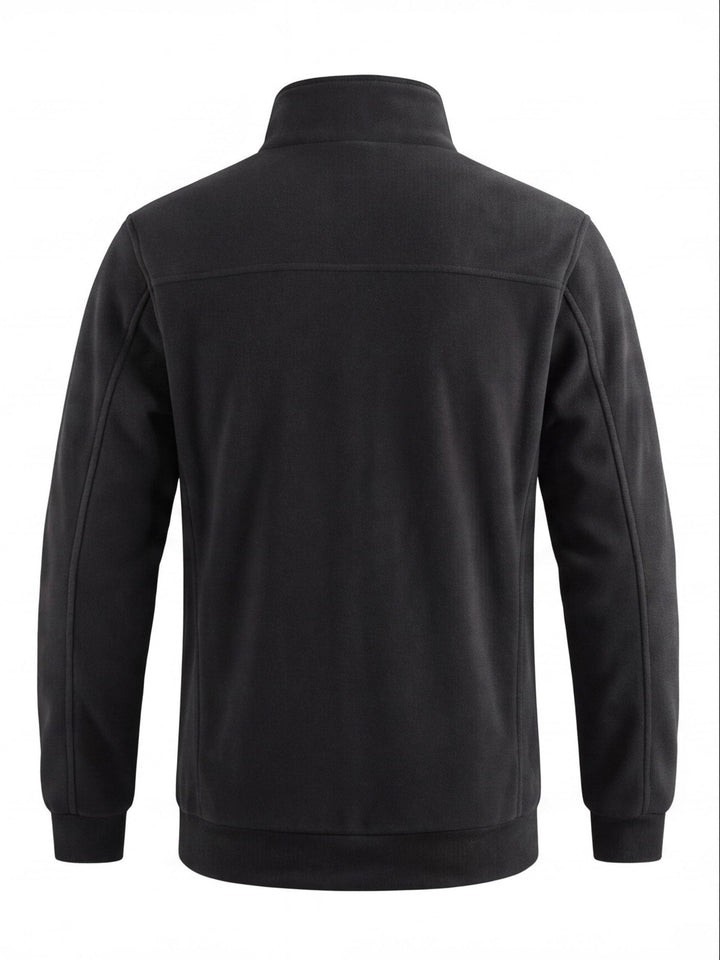 Veste Chauffante Homme USB Polaire Col Montant
