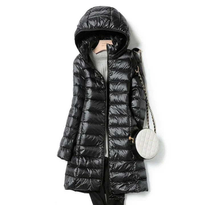 Veste Longue D'hiver Pour Femmes | Capuche