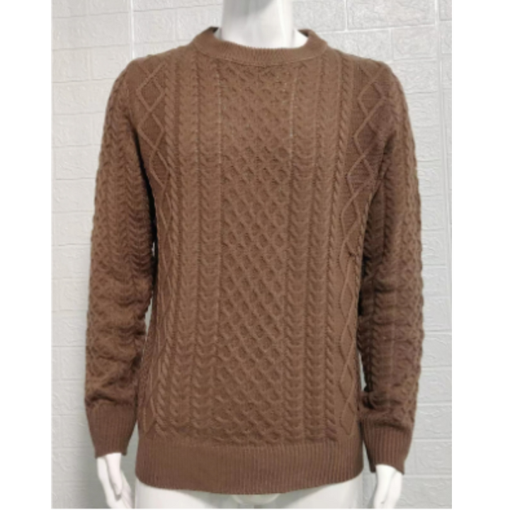 Wayne | Pull Col Rond D'hiver Pour Homme | Chaud
