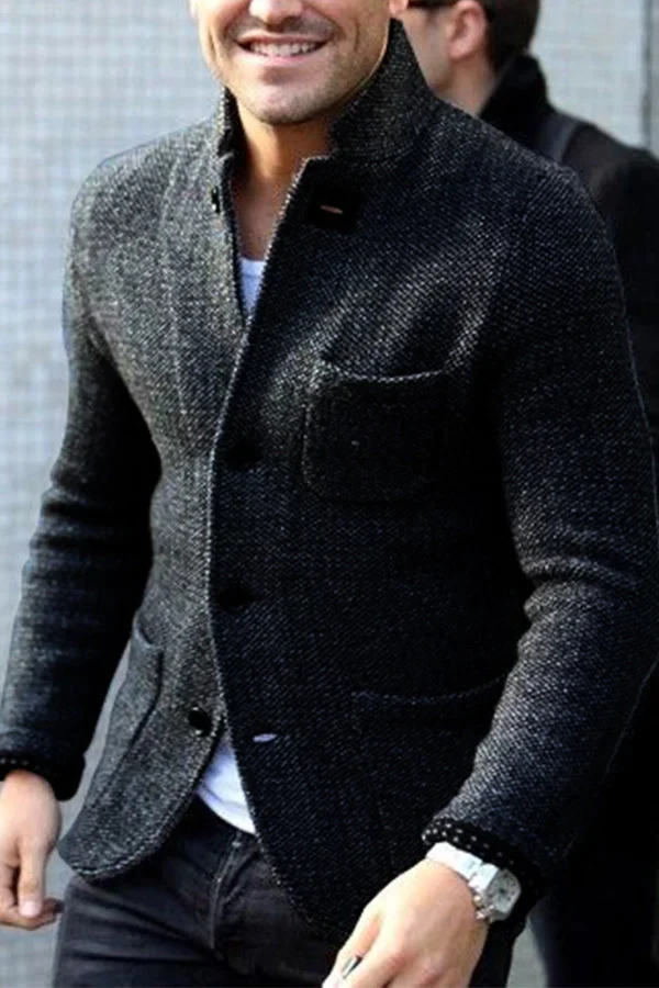 Roger | Blazer En Maille Pour Hommes | Chic