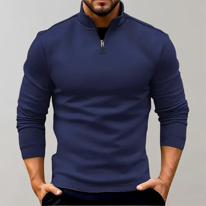 Kelan | Chandail Chaud Semi-Zip Pour Homme