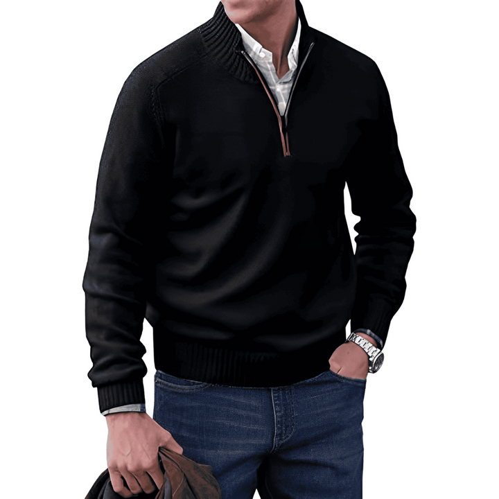 Kole | Pull Zippé Chaud Pour Homme