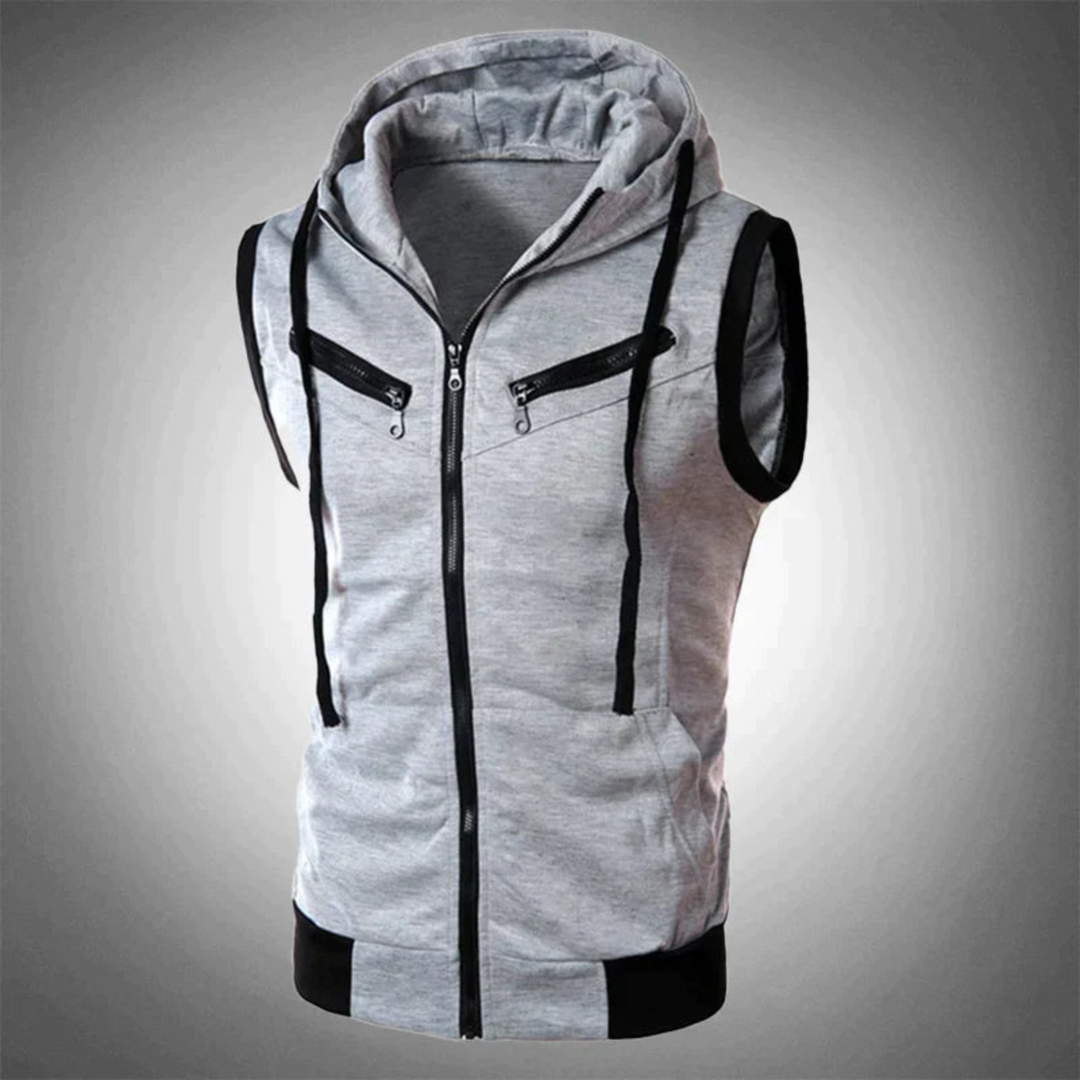 Bradley | Gilet Avec Capuche Pour Homme | Chaud | Sans Manches