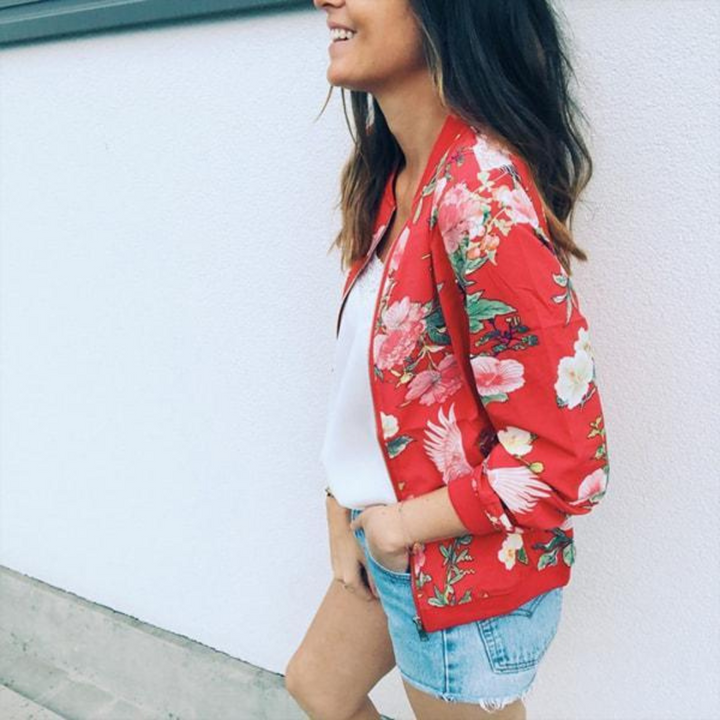 Dania | Veste Imprimé Fleurie Pour Femmes