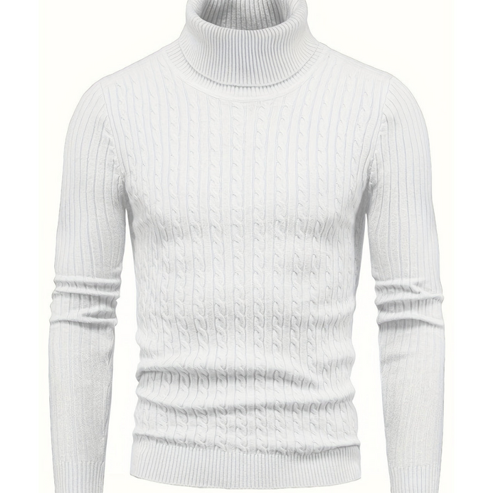 Freddie | Pull à Col Roulé Pour Hommes | Chaud