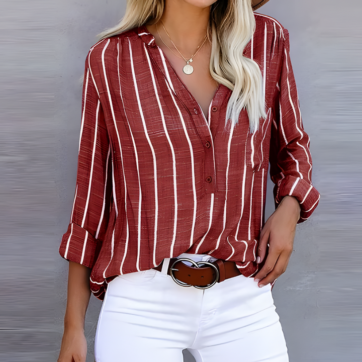 Phoebe | Chemise Chic Pour Femmes | Manche Longue