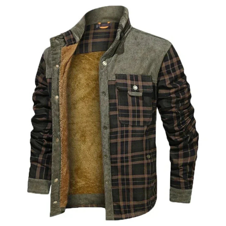 Veste Chaude D'hiver Pour Hommes | Fermeture Éclair