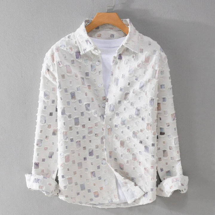 Enchong | Polo Chemise Bouton En Bas Pour Homme