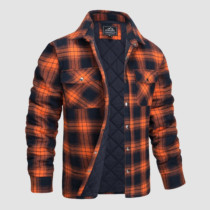 Surchemise à Carreaux Matelassée pour Homme