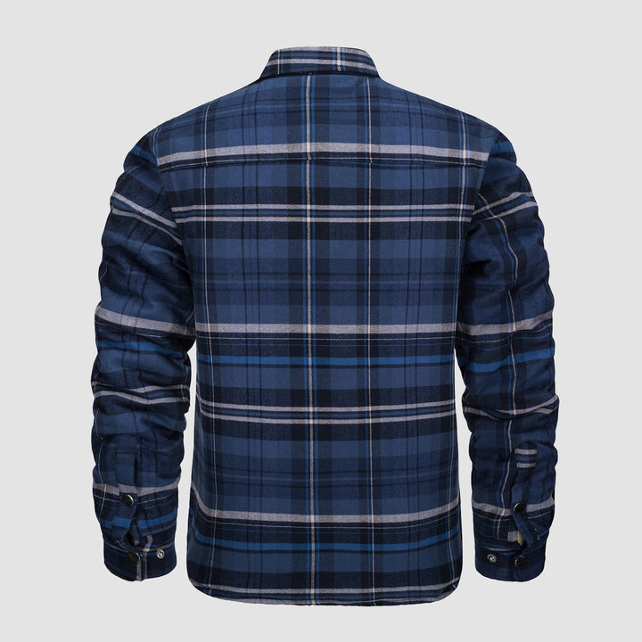 Surchemise à Carreaux Matelassée pour Homme