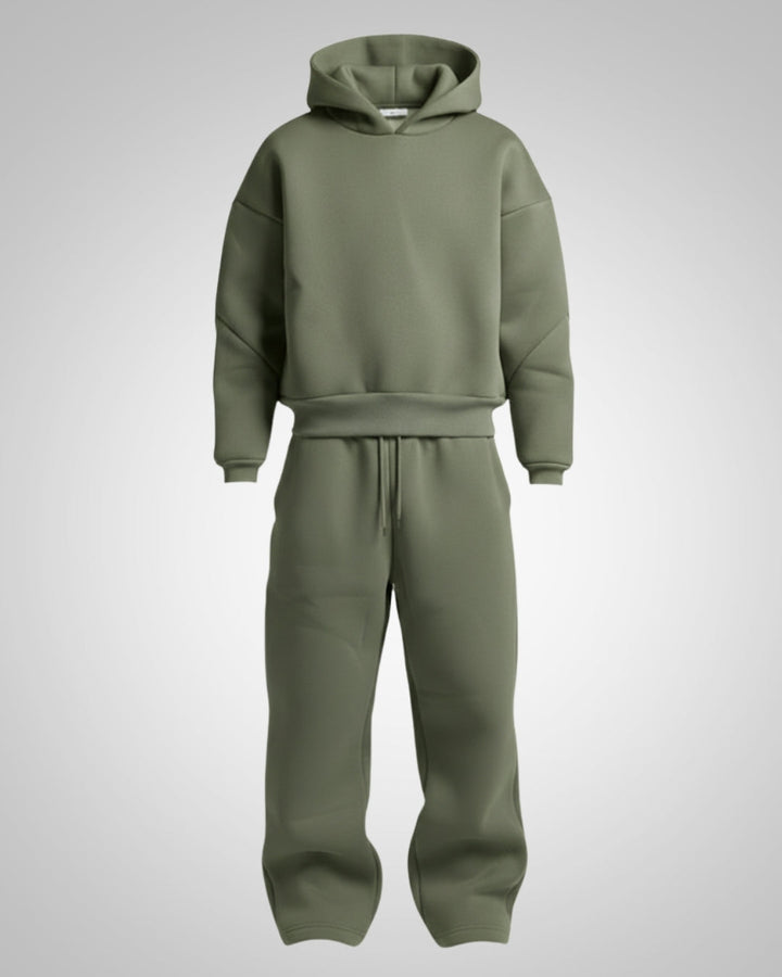 Ensemble Survêtement Homme Oversize À Capuche Et Pantalon Large