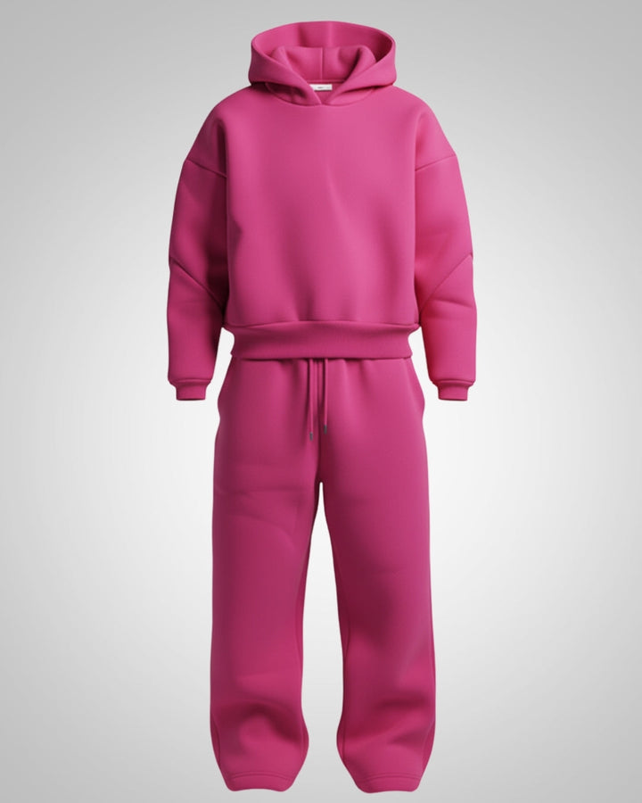 Ensemble Survêtement Homme Oversize À Capuche Et Pantalon Large