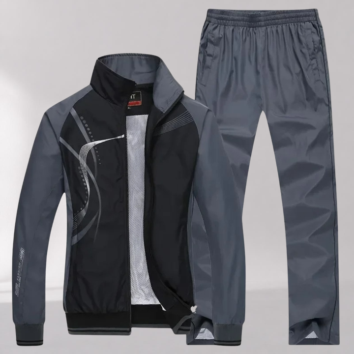 Ensemble de Sport Homme avec Veste Zippée et Jogger
