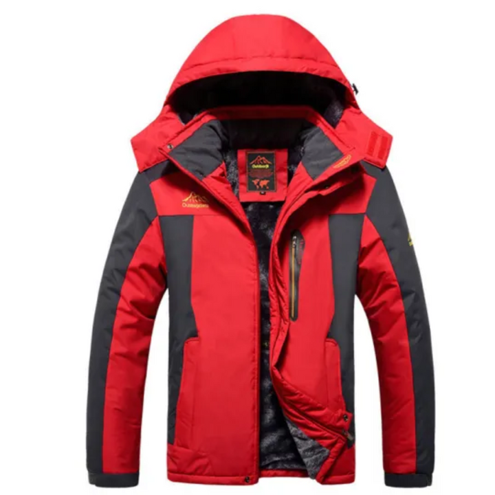 Izayah | Veste D'hiver Pour Hommes | Imperméable | Chaude | Avec Capuche