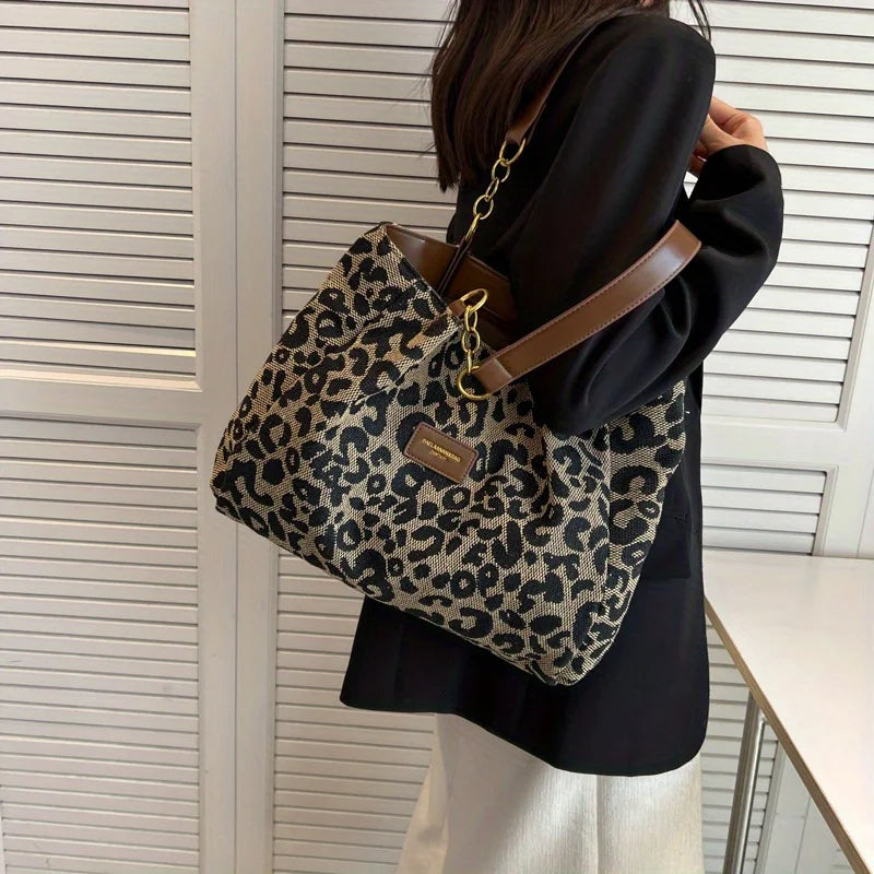 Sac À Bandoulière À Motif Léopard