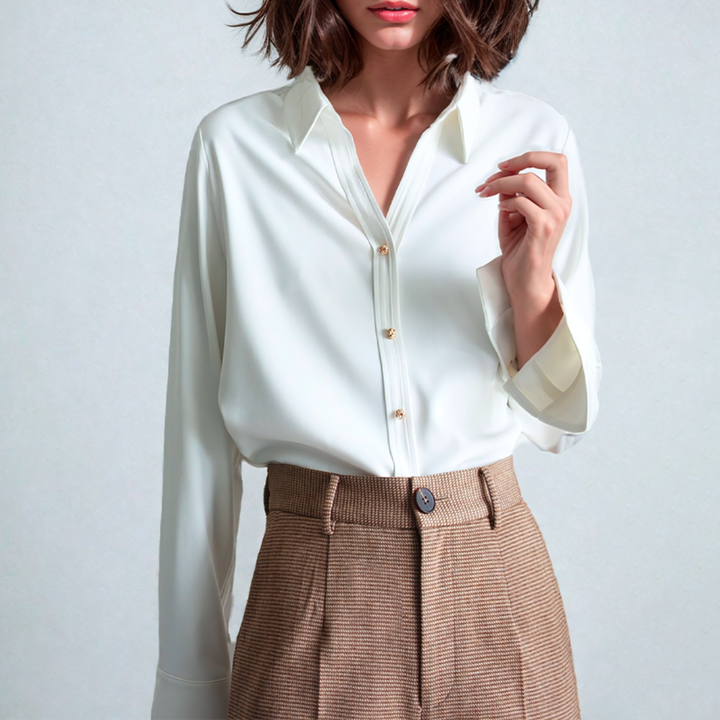 Nyla | Chemise Manches Longue Pour Femmes