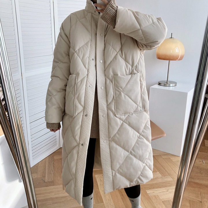 Haylie | Manteau Matelassé D'Hiver Pour Femmes | Chaude