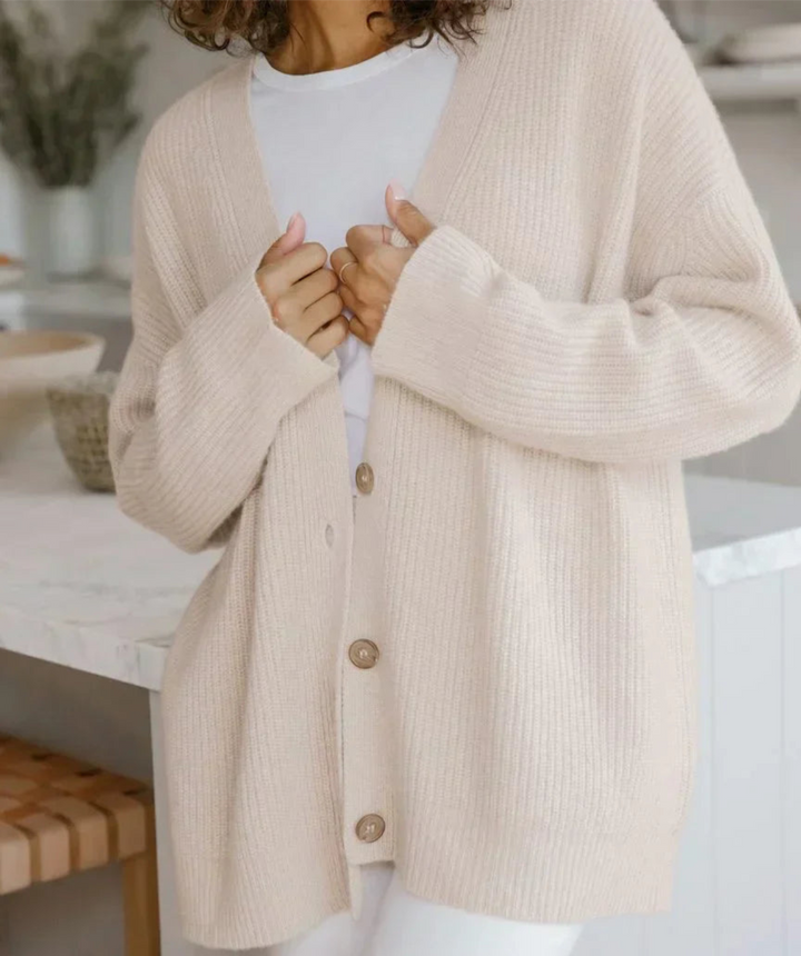 Raelyn | Cardigan à Col En V Pour Femmes