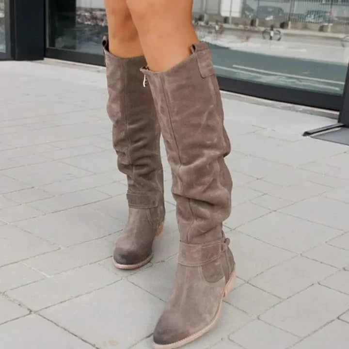Bottes Hautes Pour Femmes | Fermeture Éclair