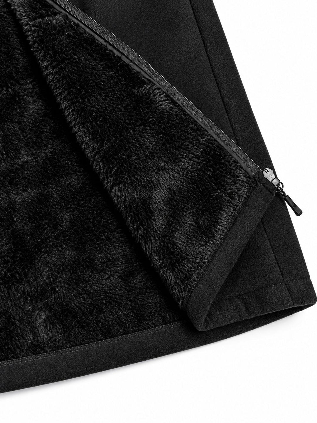 Veste Polaire Femme Épaisse Zippée Col Montant