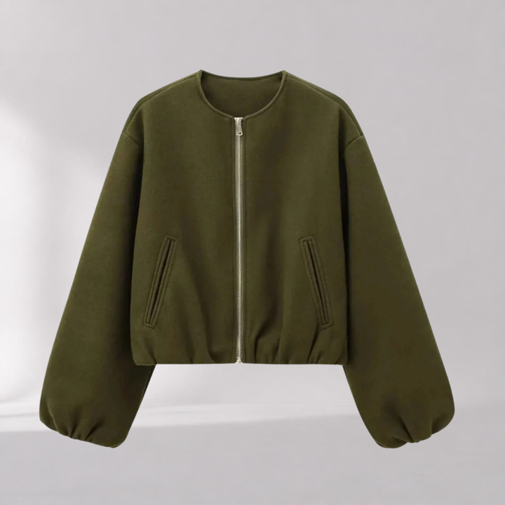 Bomber Léger Femme – Coupe Décontractée Zippée