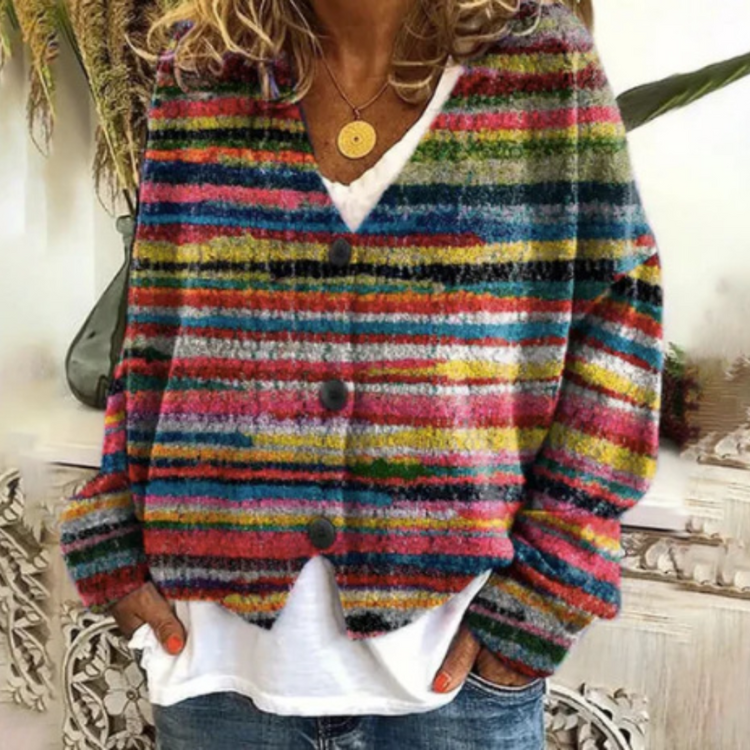 Merritt | Cardigan Coloré Pour Femmes | Élégante