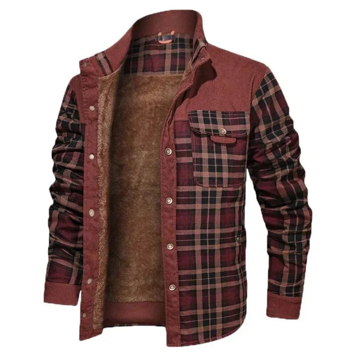 Veste Chaude D'hiver Pour Hommes | Fermeture Éclair