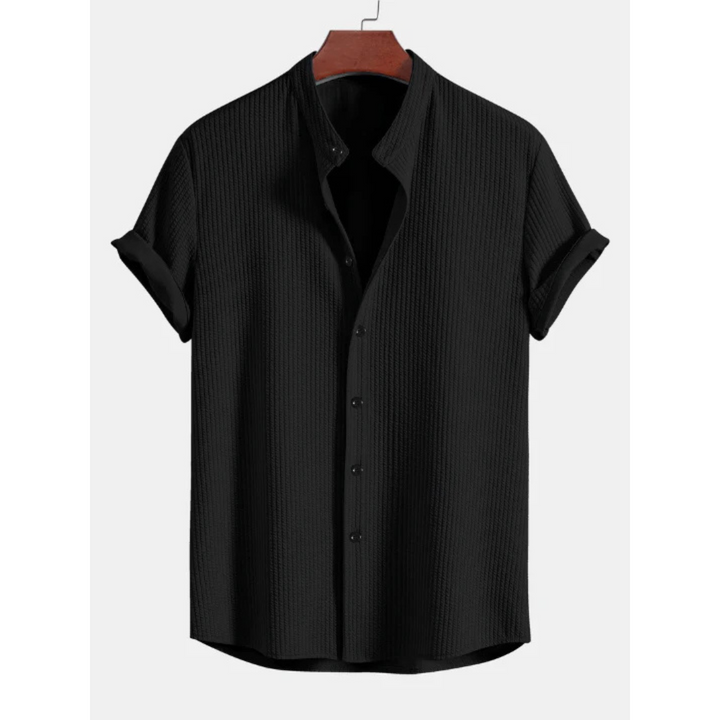 Hommes Chemise Boutonnée À Manches Courtes | Décontracté