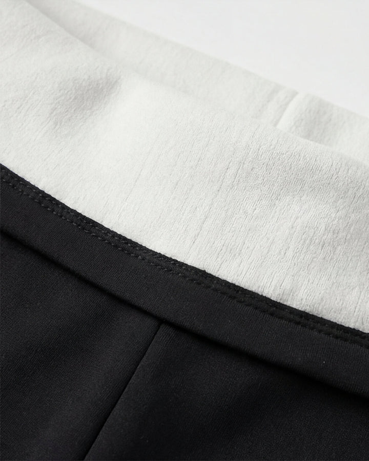 Legging Femme Doublé Polaire Taille Haute
