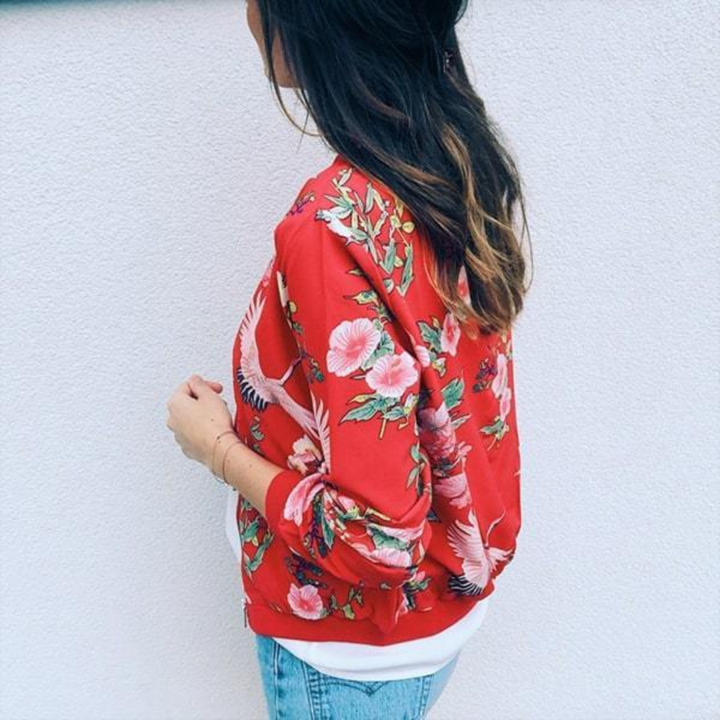 Dania | Veste Imprimé Fleurie Pour Femmes