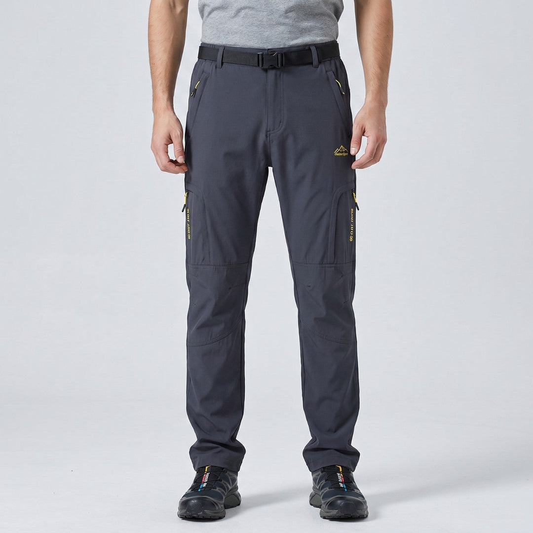 Pantaloni da trekking da uomo leggeri, ad asciugatura rapida ed elasticizzati