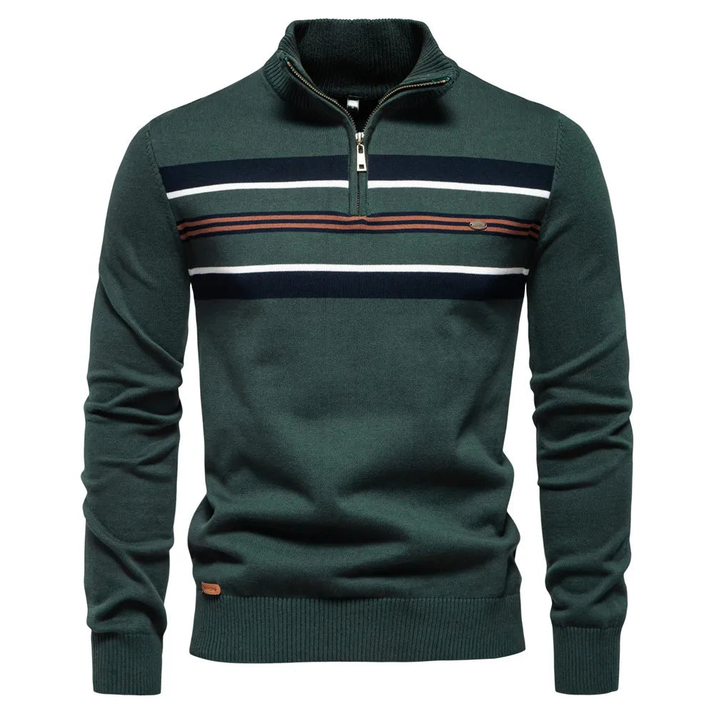 Leandro | Pull Fermeture Éclair Pour Homme