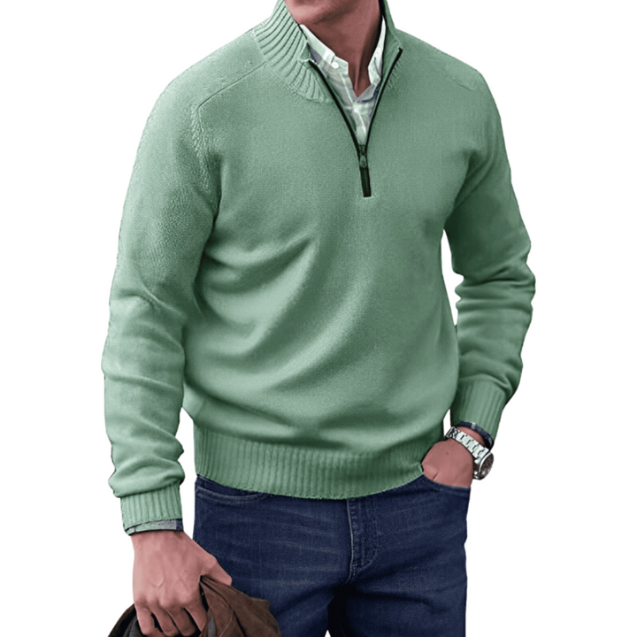 Kole | Pull Zippé Chaud Pour Homme