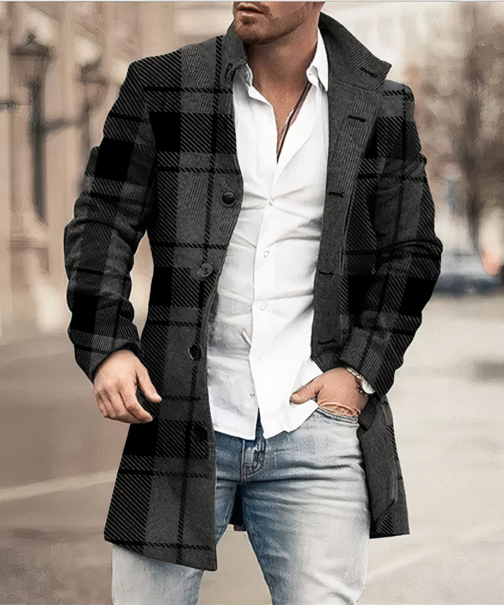 Luke | Trench-coat Chaud Pour Hommes