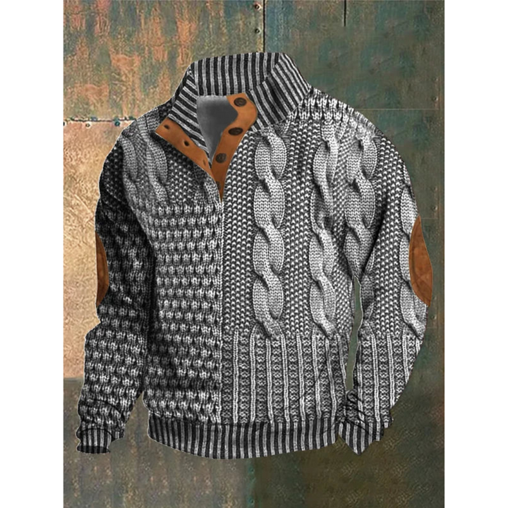 Joziah | Pull Tricoté D'Hiver Pour Hommes